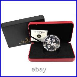 2007 Canada 5 oz Fine Silver 50 Dollar Coin 60th Wedding Anniversary of Queen