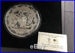 2007 Early Canada Kilo. 9999 Fine Silver Coin $250 Incredible Detail