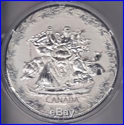 2007 Olympic Games Early Canada Kilo Pure Silver Coin