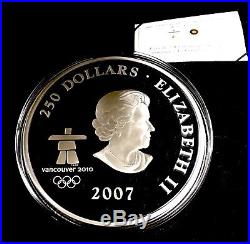 2007 Olympic Games Kilo. 999 Fine Silver Coin -Early Canada Make us an Offer