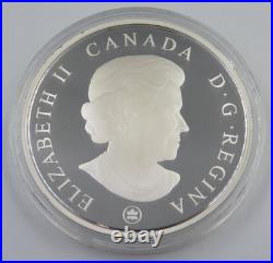 2008 100th Anniversary of the Royal Canadian Mint 5oz. 9999 silver coin Canada