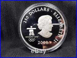 2008 Canada $250 Silver Kilogram Coin Towards Confederation See Photos