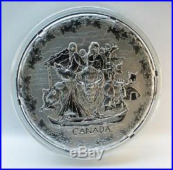 2008 Canada Fine Silver $250 Kilo Coin -Vancouver 2010 Olympic Games