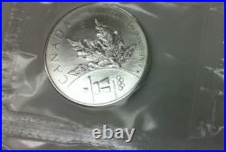 2008 SHEET of 10 CANADA SILVER 1 OZ. 9999 OLYMPIC ROYAL CANADA MINT SEALED