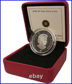 2008 coin, 4 Dollar Coin, Fine Silver Coin, Triceratops