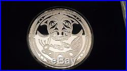 2009 Canada $250 Silver 1kg Coin Olympic Winter Games Surviving the Flood