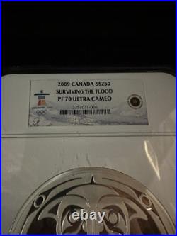 2009 Canada $250 Silver Kilo Coin-Olympic GamesSurviving the Flood with COA