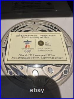 2009 Canada $250 Silver Kilo Coin-Olympic GamesSurviving the Flood with COA