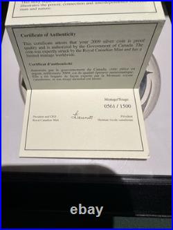 2009 Canada $250 Silver Kilo Coin-Olympic GamesSurviving the Flood with COA