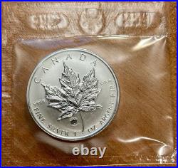 2009 Canada $5 Fine Silver 1oz Maple Leaf Coin/Brandenburg Gate Privy RCM Sealed