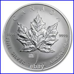 2009 Canada. 9999 1 oz Silver Maple Leaf Brandenburg Gate Privy, RCM Sealed