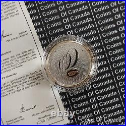 2009 Canada Silver Dollar Coin Montreal Canadiens 1909-2009 #coinsofcanada