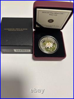 2010 $20 Fine Silver Coin- Water Lily