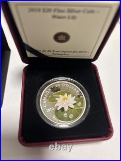 2010 $20 Fine Silver Coin- Water Lily