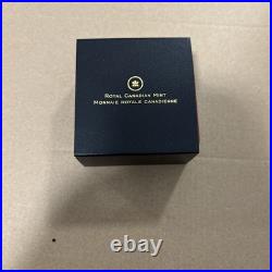 2010 CANADA $20 Swarovski Tanzanite Crystal SNOWFLAKE Proof Silver Coin