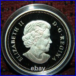 2010 CANADA $8 MAPLE OF STRENGTH HORSE PROOF SILVER COIN WithHOLOGRAM + BOX
