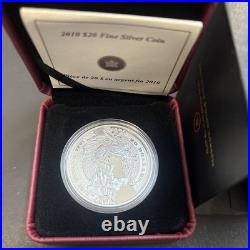 2010 Canada $20 Fine Silver Coin First Banknotes 75th Anniversary