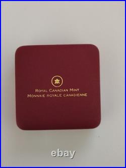 2010-Canada $20 Holiday Pine Cones Moonlight. 9999 Silver Coin With OGP & COA