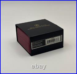 2010 Canada $20 Silver Crystal Snowflake Tanzanite Coin RCM Proof Box COA 0556/7