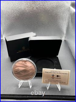 2010 Canada 5 oz Fine Silver $50 Coin Olympic Winter Games Look of the Games