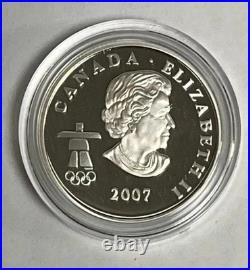 2010 Canada Vancouver Olympic Winter Games Sterling Silver Circulation Coin Set