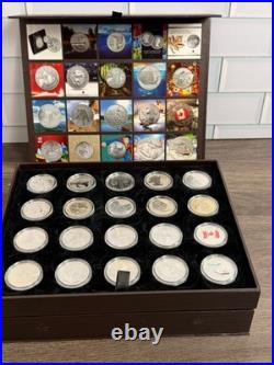 2011-2015 Canadian 20-Coin $20 for $20, $25 for $25 in Collector Display Case
