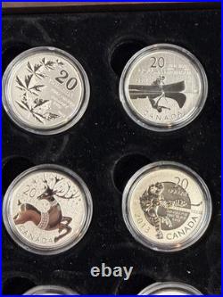 2011-2015 Canadian 20-Coin $20 for $20, $25 for $25 in Collector Display Case
