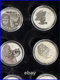 2011-2015 Canadian 20-Coin $20 for $20, $25 for $25 in Collector Display Case
