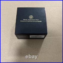 2011 $20 Fine Silver Coin Maple Leaf Crystal Raindrop