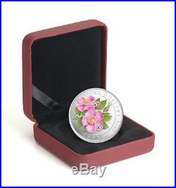2011 CANADA Wild Rose $20 Silver SWAROVSKI CRYSTAL Coin