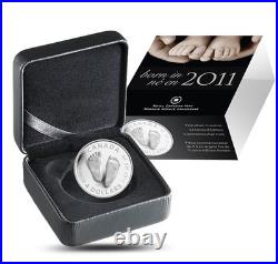2011 Canada $10 Welcome to the World Fine Silver Coin