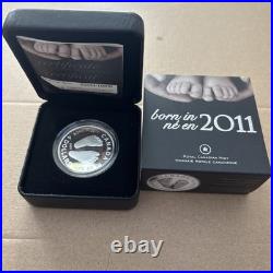 2011 Canada $10 Welcome to the World Fine Silver Coin