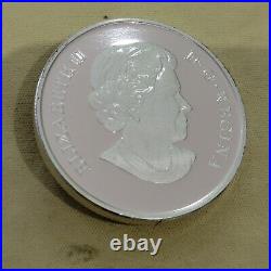 2011 Canada $20 Fine Silver Coin Tulip with Venetian Glass Ladybug