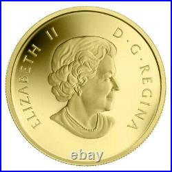 2011 Canadian 50-Cent Orca Whale 1/25 oz Pure Gold Coin