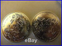 2012 3/4 oz Silver Canadian War of 1812 Coin- BU- 30 coins Tube