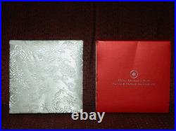 2012 CANADA $15 LUNAR YEAR OF THE DRAGON. 9999 1OZ PROOF SILVER COIN WithBOX & COA