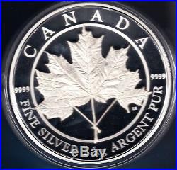 2012 Canada Maple Leaf Forever Proof Silver Kilo Coin. 9999 Pure