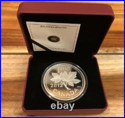 2012 Canada 1-Cent 5-oz FAREWELL TO THE PENNY Fine Silver Coin