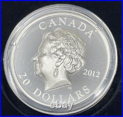 2012 Canada$ 20 Fine Silver 1oz Queens's Diamond Jubilee 3 Coin Set #46-01A