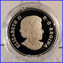 2012 Canada $20 Fine Silver Coin Maple Leaf with Crystal Raindrop