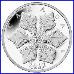 2012 Canada $20 Fine Silver Coin Snowflake