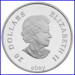 2012 Canada $20 Fine Silver Coin Snowflake