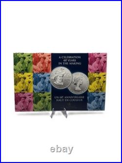 2012 Canada $20 for $20 Queen's Diamond Jubilee Silver Coins Lot of 3 with1Booklet