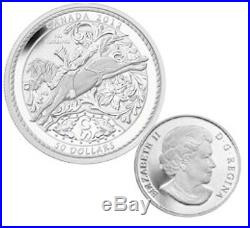 2012 Canada $50 Calgary Stampede 5oz. Fine Silver Coin (No Tax)