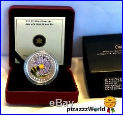 2012 Canada. 9999 Silver COIN Aster Bumble Bee Venetian Murano Glass 1oz RARE