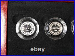2012 Canada Farewell to the Penny 5x Fine Silver Coin Set, Free Shipping