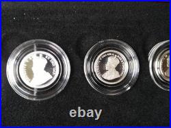 2012 Canada Farewell to the Penny 5x Fine Silver Coin Set, Free Shipping