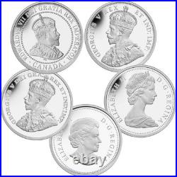 2012 Canada Farewell to the Penny Fine Silver 5-coin Set