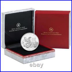 2012 Canada Fine Silver $15 Dollar Coin Year of the Dragon