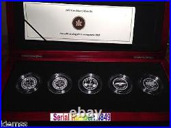 2012 Canada Fine Silver 5 coin set Farewell To The Penny & Special Wrap Roll